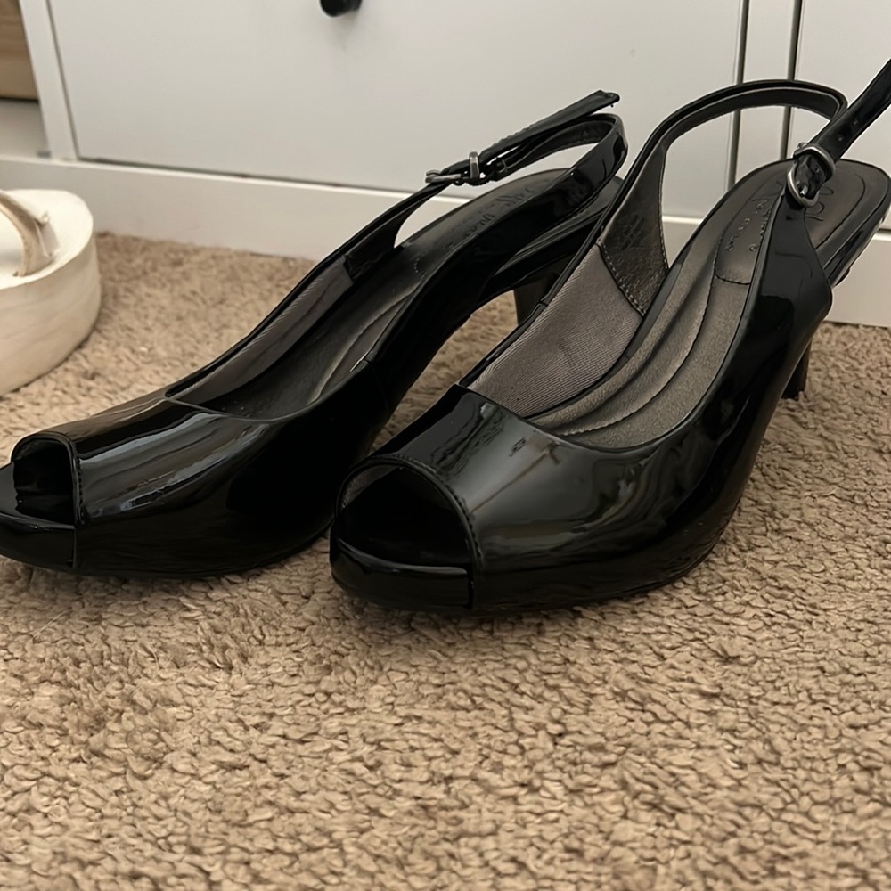 Black heels